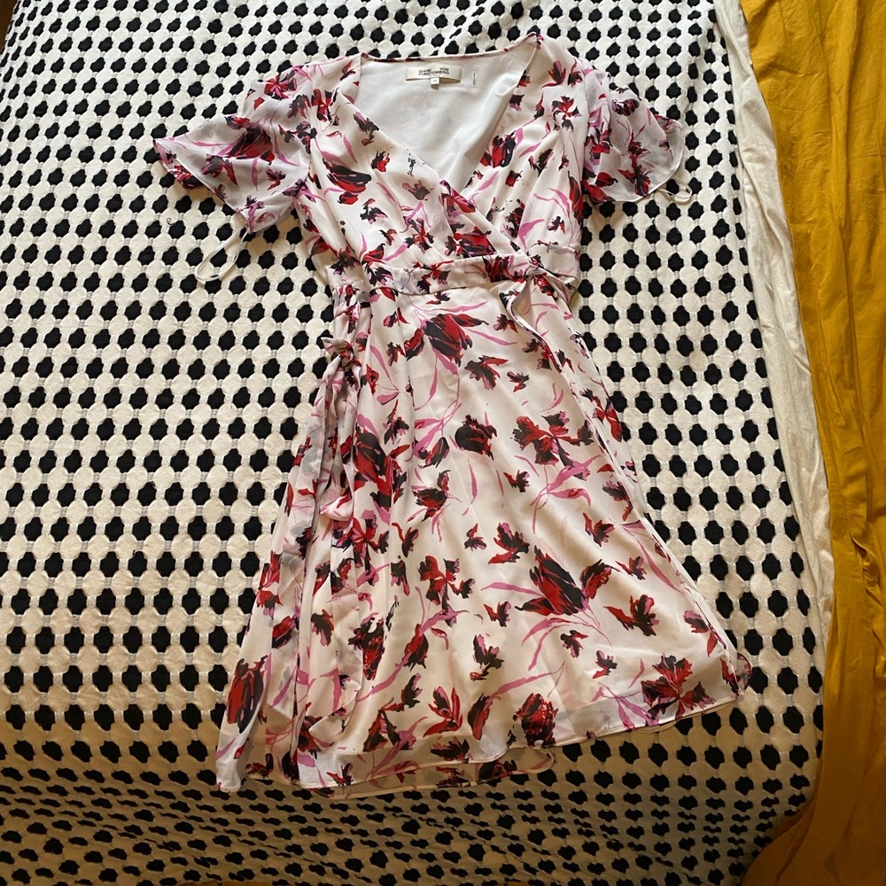Diane Von Furstenberg Mini Wrap Dress
